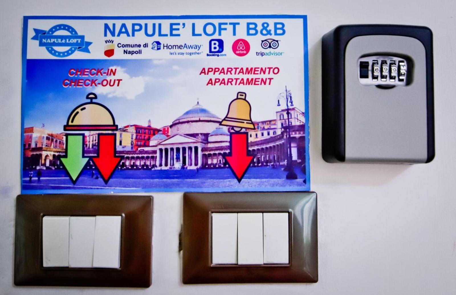 شقة Napule - Loft نابولي المظهر الخارجي الصورة